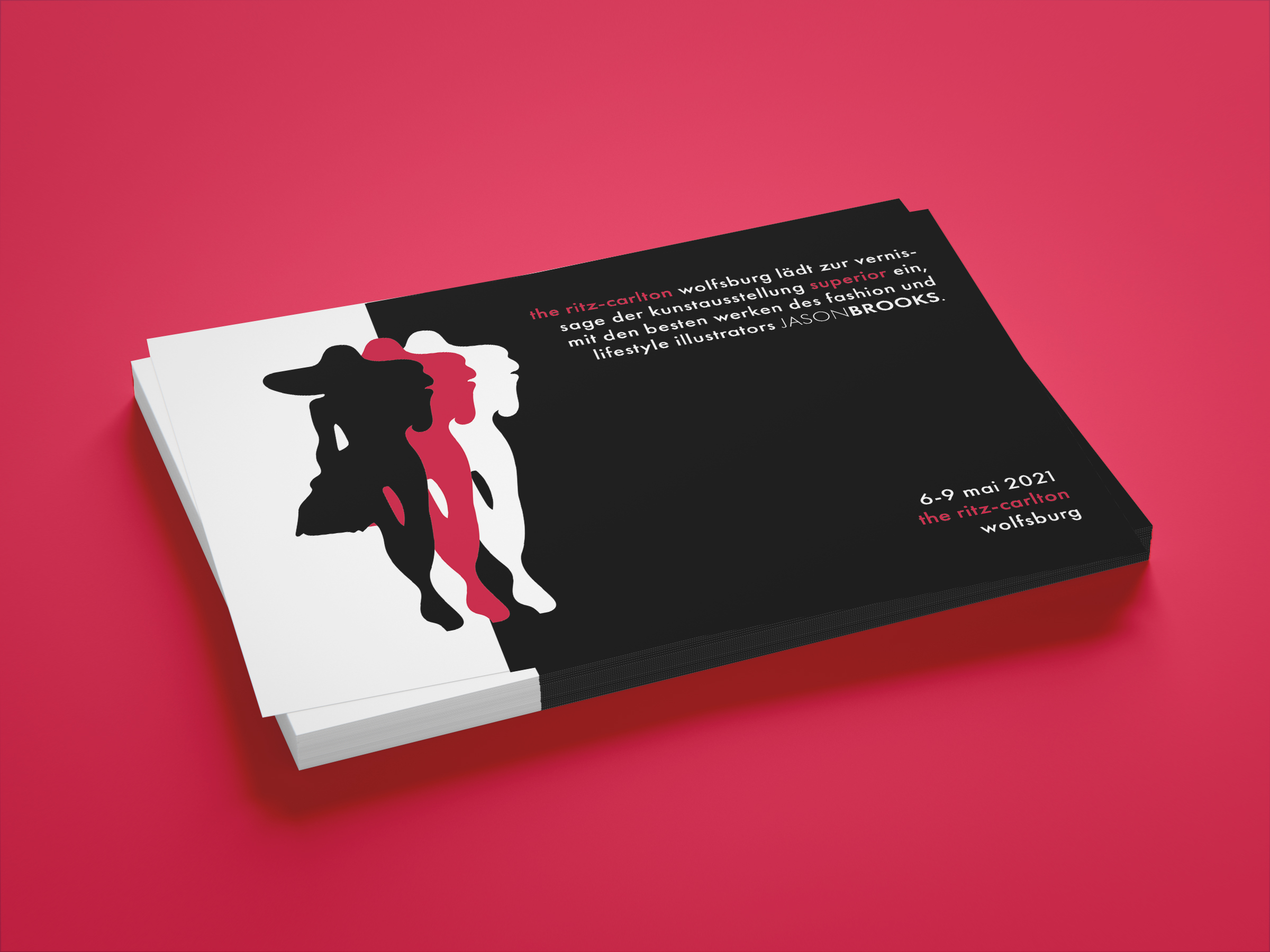 Fictional exhibition with works from Jason Brooks